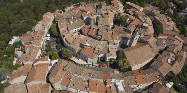 Village de Mougins Vue Arienne