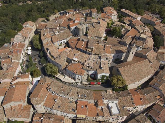 Village de Mougins Vue Arienne