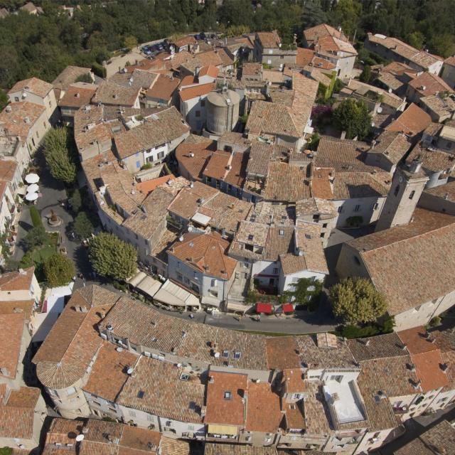 Village de Mougins Vue Arienne