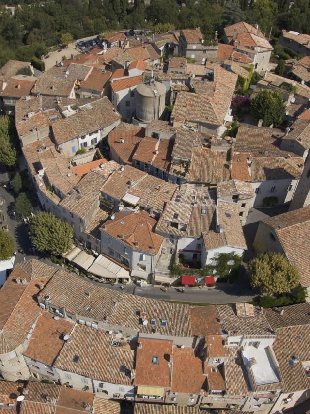 Village de Mougins Vue Arienne