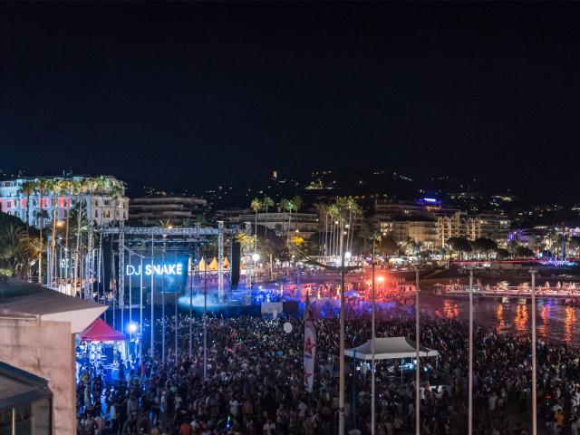 Les Plages Electro de Cannes