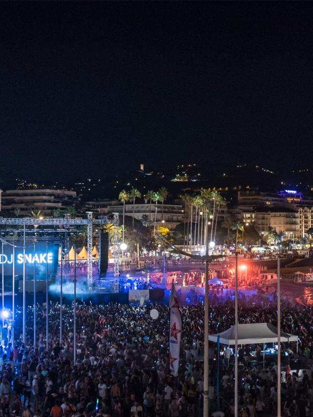 Les Plages Electro de Cannes