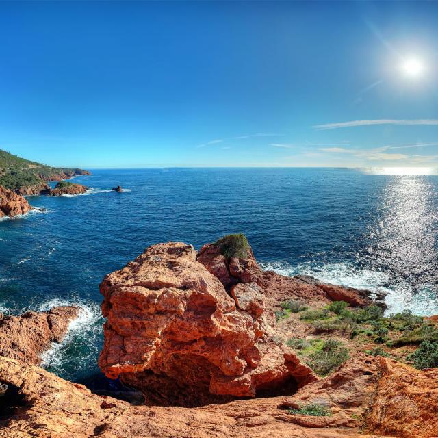 Panoramique Du Bord De Mer De L Esterel