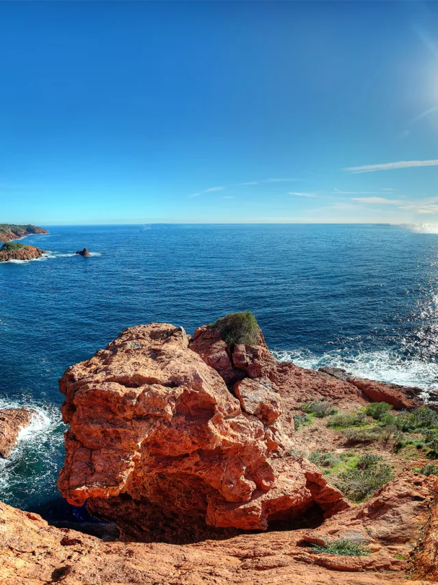 Panoramique Du Bord De Mer De L Esterel