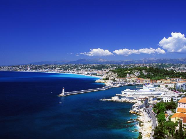 Frankreich, Alpes Maritimes (06), Hafen von Nizza