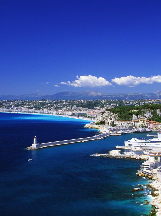 Frankreich, Alpes Maritimes (06), Hafen von Nizza