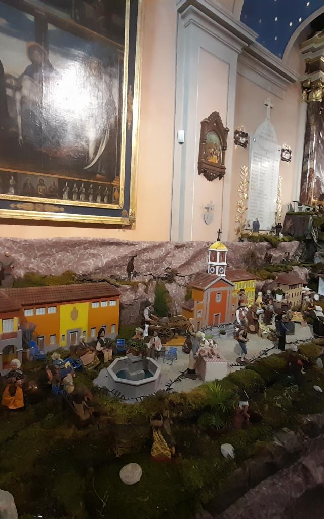 Creche Noel 2021 à Tourrette-Levens