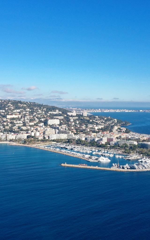 Cannes vue avion