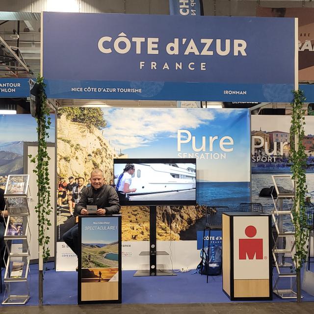 Stand Côte d'Azur Frankreich