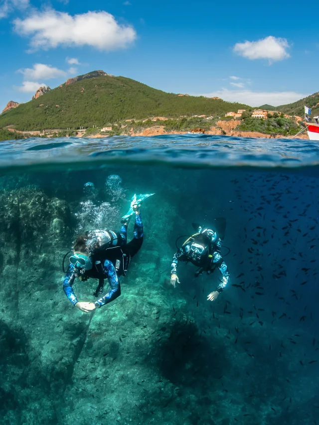 Baptême de plongée sur la Côte d'Azur