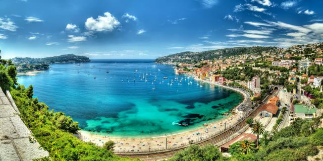 Photo Panoramique De La Rade De Villefranche Sur Mer