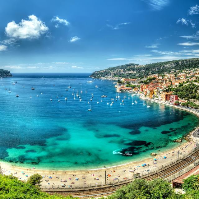 Photo Panoramique De La Rade De Villefranche Sur Mer