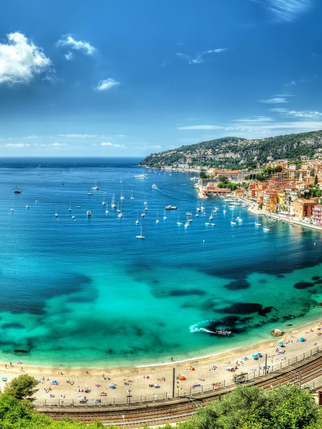 Photo Panoramique De La Rade De Villefranche Sur Mer