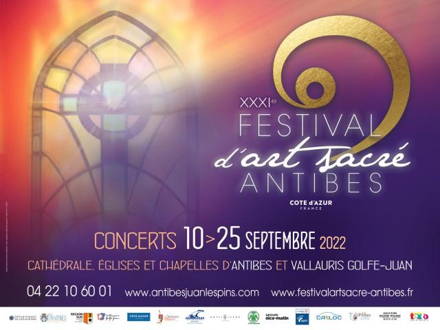 Affiche du Festival d'art sacré