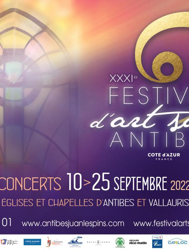 Affiche du Festival d'art sacré