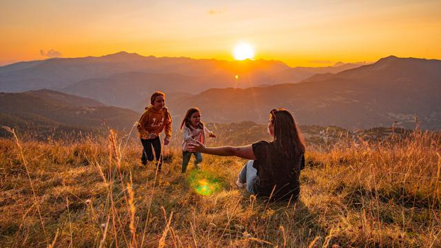 Tramonto a Valberg