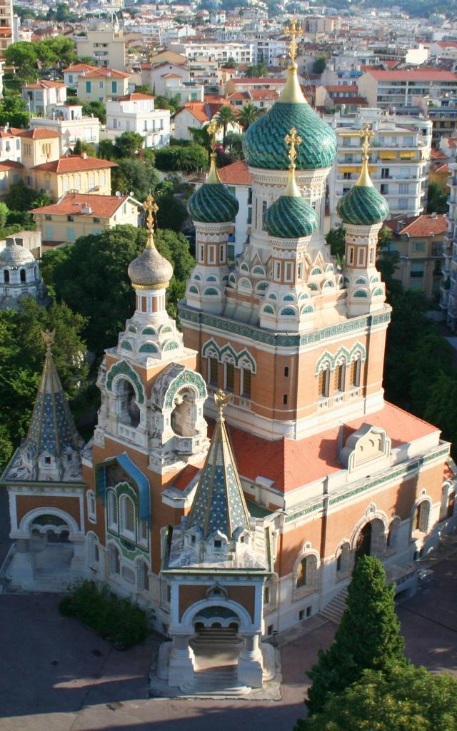 Russische Kirche Von Nizza