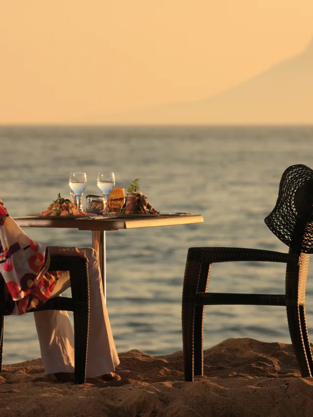 Cena in spiaggia a Cannes