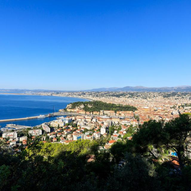 Panorama von Nizza Côte d'Azur