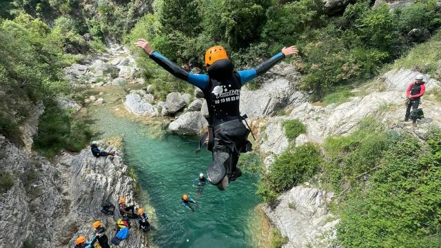 Canyoning in den Gorges du Loup