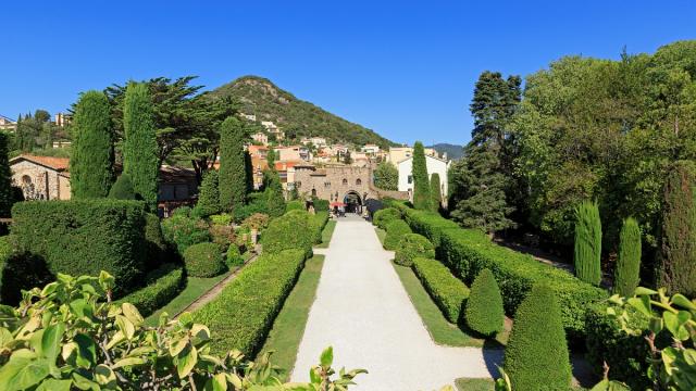 Francia, Alpi Marittime (06), Mandelieu La Napoule, castello di La Napoule (XII-XIX secolo)