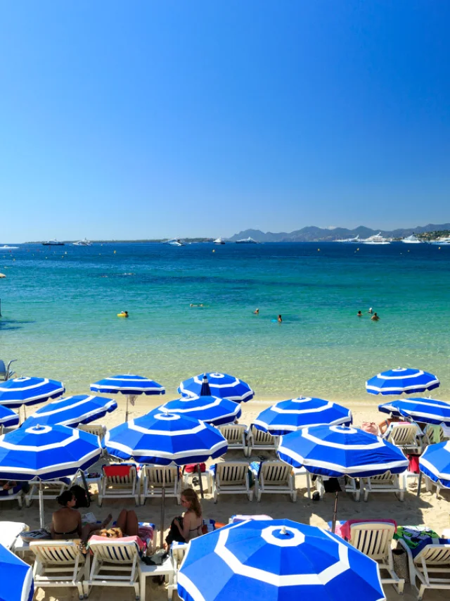 France, Alpes Maritimes (06), Antibes, Juan les Pins, plage