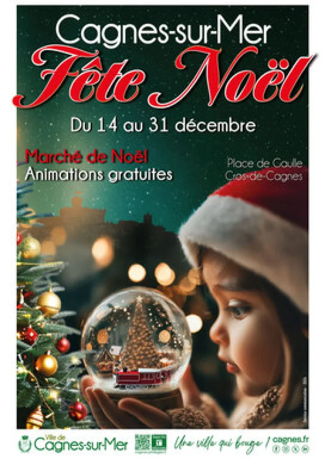 Affiche Cagnes Sur Mer Fete Noel 272x400 1