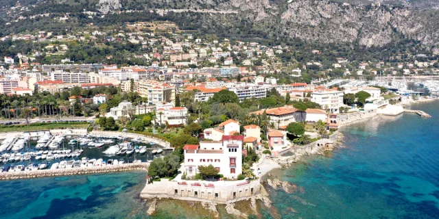 Beaulieu-sur-Mer, vue sur la villa Kérylos