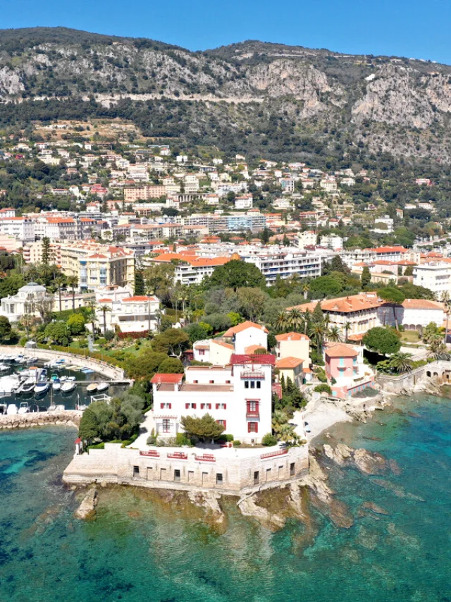 Beaulieu-sur-Mer, vue sur la villa Kérylos