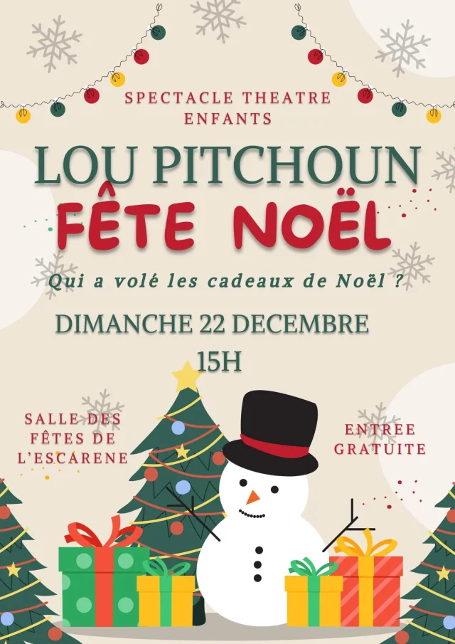 Fete De Noel Lescarene 22.12.2024