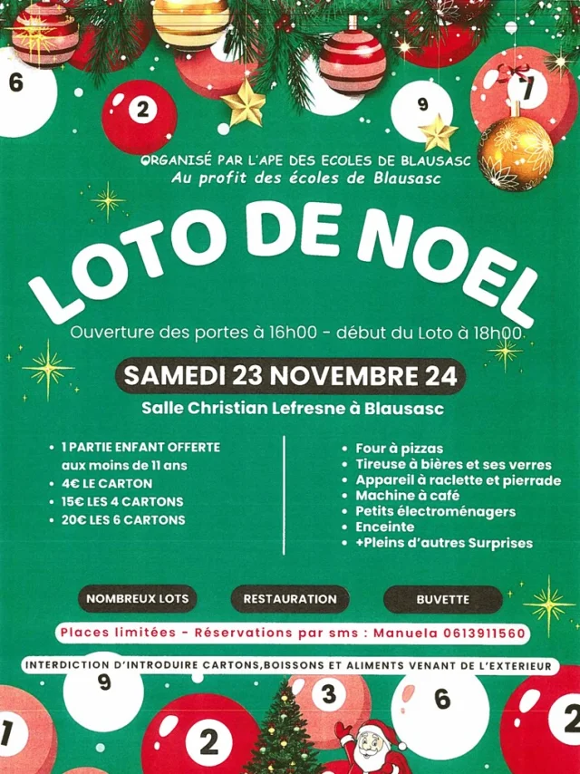 Loto Noel Blausasc