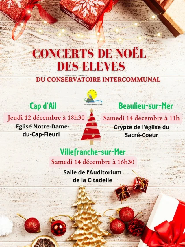 Crèche et Concert du Conservatoire de musique du SIVOM