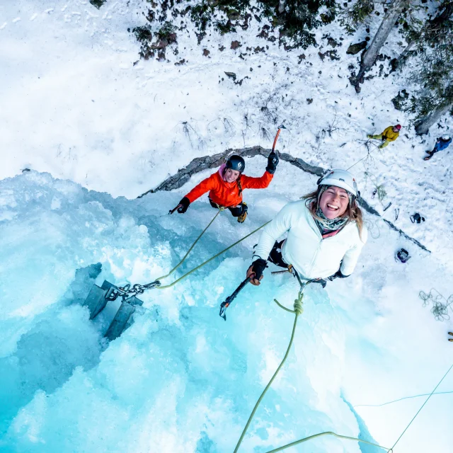 Arrampicata Arrampicata su ghiaccio Costa Azzurra Francia Isabellefabre