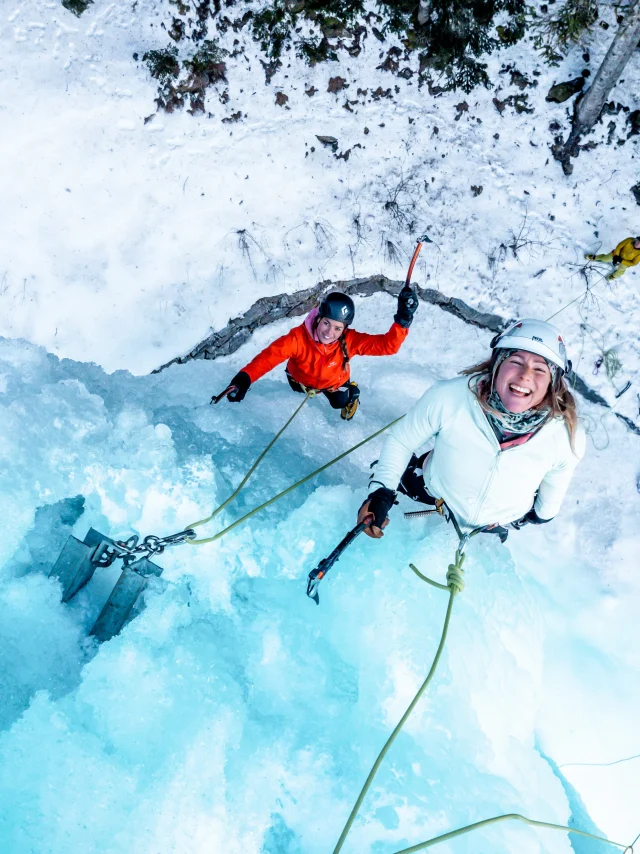 Climbing Ice Climbing Cote D'Azur France Isabellefabre