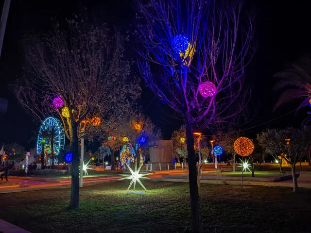 UN JARDIN DE LUMIÈRES OUVERT JUSQU’À 21H00