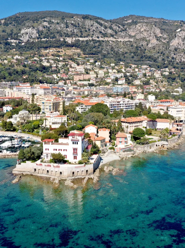 Beaulieu Sur Mer Costa Azzurra Francia Turismo Drone060