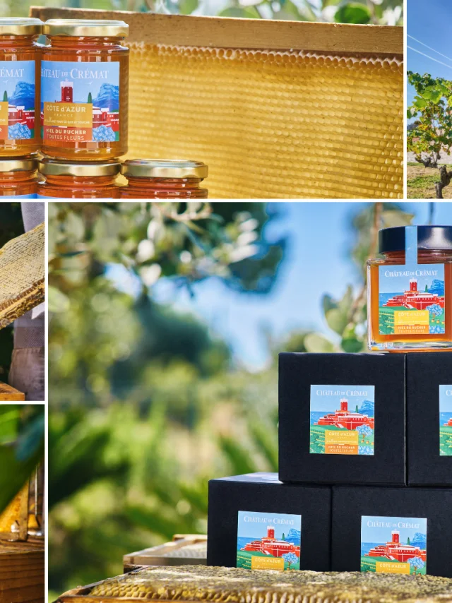 Nouvelle entreprise partenaire, Château de Crémat lance son miel Côte d'Azur France