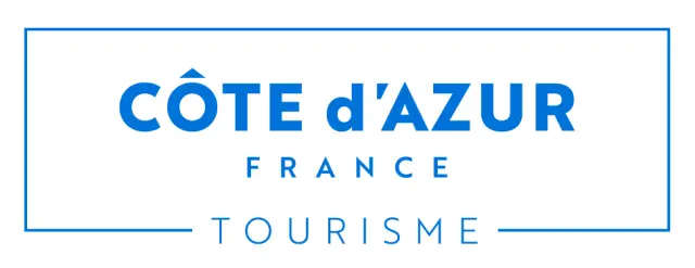 Logo Cote Dazur France Tourisme 2024 Blanc Cmjn