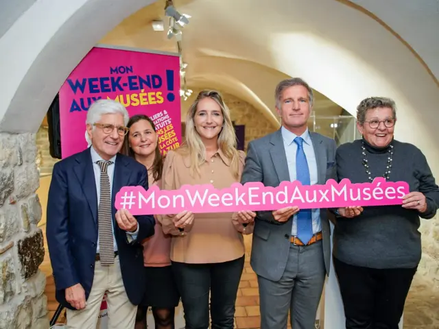 Conférence de presse Mon week-end au Musée
